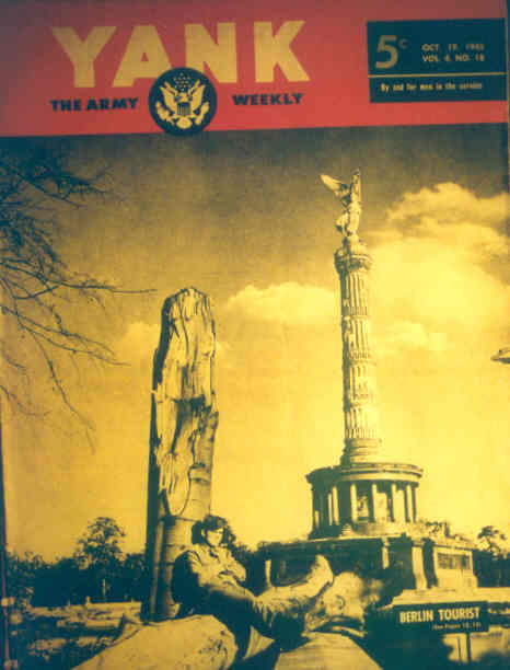 Yank-Magazin - Titelbild: Berliner Tiergarten, 1945